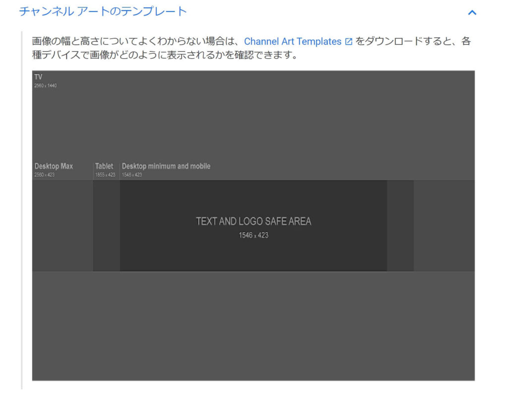Youtubeのチャンネルアートをサイズぴったりに作る方法 初心者向け